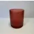 Słoik szklany mrożony matowy na świecę 250 ml różowy brązowy niebieski czerwony fioletowy