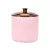 Słoik matowy ceramiczny na świecę z ozdobną pokrywką 220 ml 320 ml